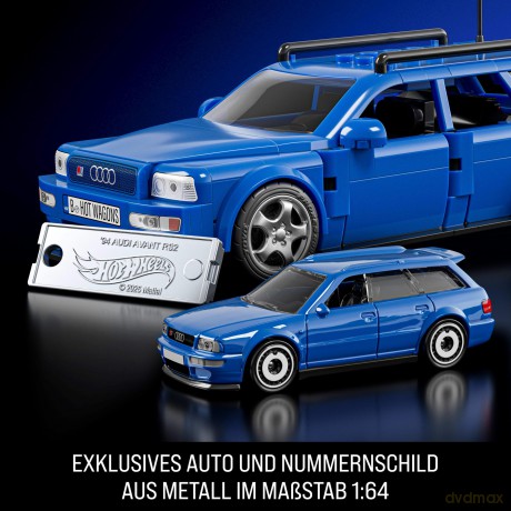 Mattel Brick Shop Hot Wheels Speed Series 94 Audi Avant RS2 Vehicle JGR28
