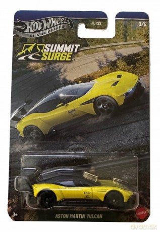Mattel Hot Wheels Silver Series Aston Martin Vulcan Vehicle JKX68
