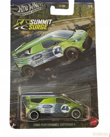 Mattel Hot Wheels Silver Series Ford Perfomance Supervan 4 Vehicle JKX66