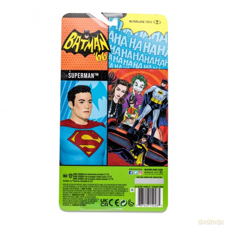 McFarlane DC Batman 66 Superman Action Figure 15cm