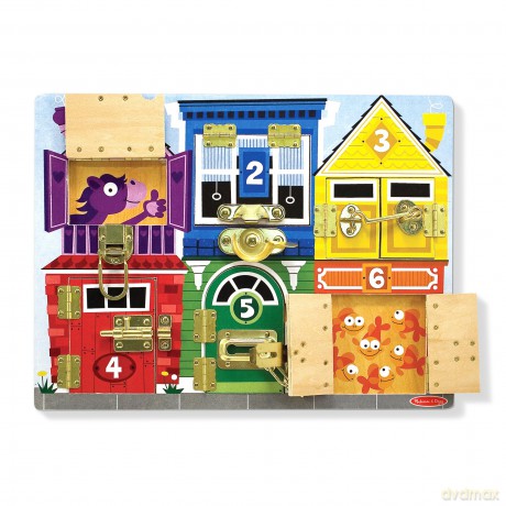 Melissa Doug Bloackables Latches Board Game 6075185