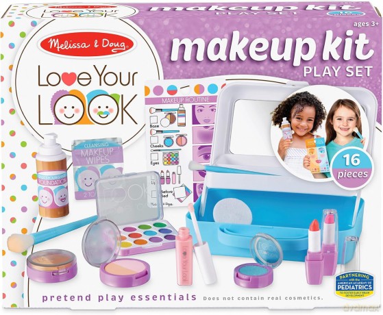 Melissa Doug Pretend Play Love Your Look MakeUp Playset (zestaw zabawkowych kosmetyków) 6075138