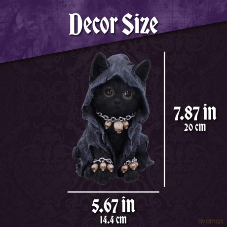 Nemesis Now Adult Gothic Reapers Feline Figure 16cm