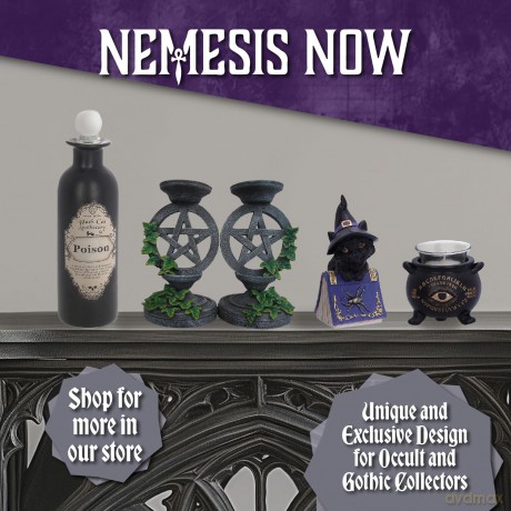 Nemesis Now Adult Gothic Reapers Feline Figure 16cm