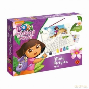 Mały artysta midi - Dora poznaje świat