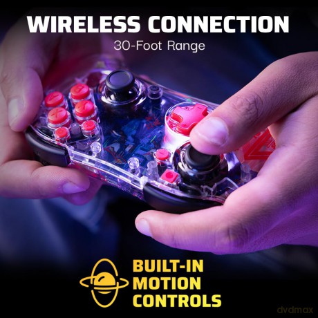 PDP REALMz Plus Wireless Controller Sonic Shadow ARK For Switch