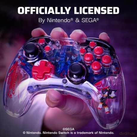 PDP REALMz Plus Wireless Controller Sonic Shadow ARK For Switch
