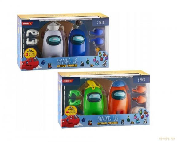 PMI Among Us Action Figures 2 Pack 17cm S2 Random AU6552