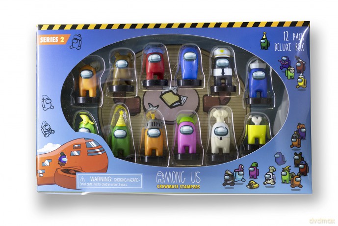 PMI Among Us Crewmate Stampers 12 Pack Deluxe Box 45cm S2 AU5265