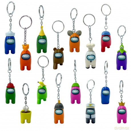 PMI Among Us Figural Keychains 1 Pack 4cm S2 AU8210