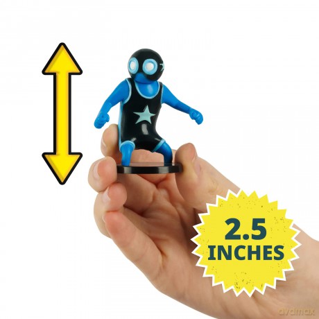 PMI Gang Beasts Collectible Figures 8 Pack Deluxe Box including 2 rare hidden characters S1 Random GB2070
