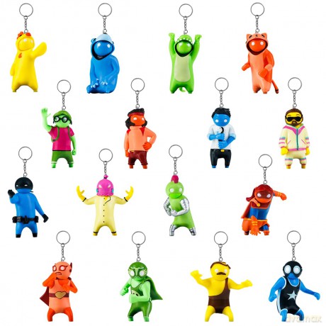 PMI Gang Beasts Figural Keychains 1 Pack S1 Random GB8004