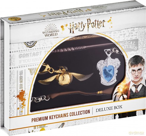 PMI Harry Potter Metal Premium Keychains Collection 6 Pack Deluxe Box Random HP8550