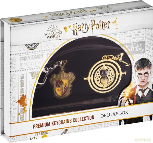 PMI Harry Potter Metal Premium Keychains Collection 6 Pack Deluxe Box Random HP8550