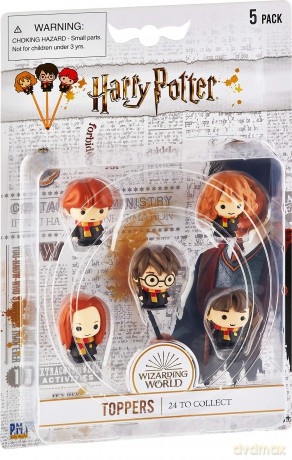PMI Harry Potter Pencil Toppers 5 Pack S1 Random HP2040