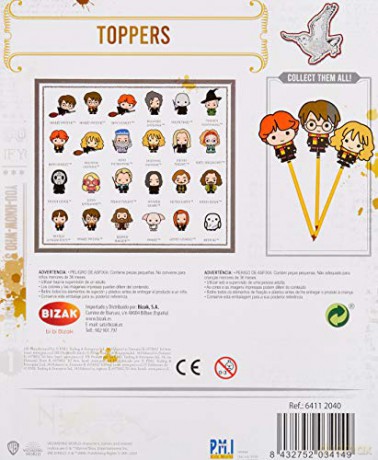PMI Harry Potter Pencil Toppers 5 Pack S1 Random HP2040