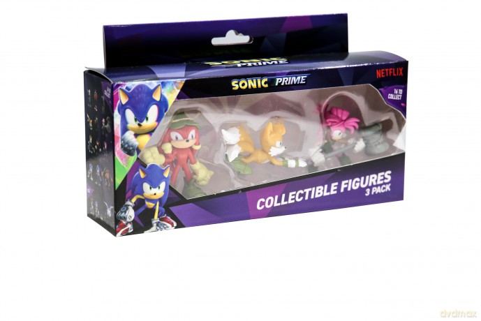 PMI Sonic Prime 3 Pack S1 Stamper Figures Random SON5021