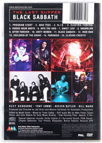 Black Sabbath: The Last Supper [DVD]