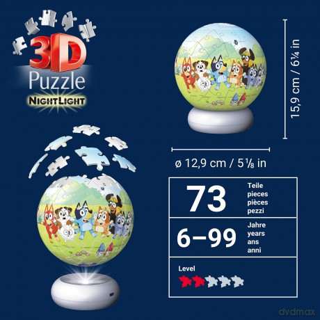 Ravensburger 3D Puzzle Nightlight Bluey 12008060