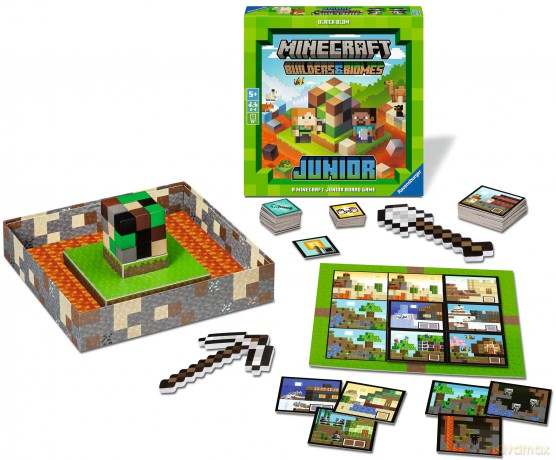 Ravensburger Board Game Minecraft Builders Biomes Junior 24750