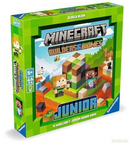 Ravensburger Board Game Minecraft Builders Biomes Junior 24750