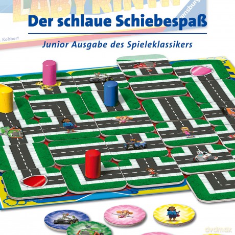Ravensburger Board Game Paw Patrol Junior Labyrinth Greek Language 20799