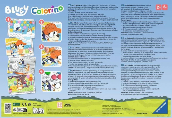 Ravensburger Colorino Bluey 22684