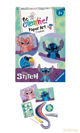 Ravensburger Disney Be Creative Paper Art Stitch Angel 23750