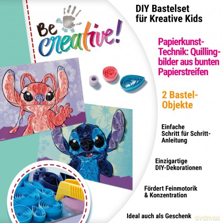 Ravensburger Disney Be Creative Paper Art Stitch Angel 23750