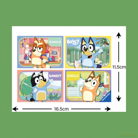Ravensburger Puzzle Bluey My First Puzzles 2345 12004105