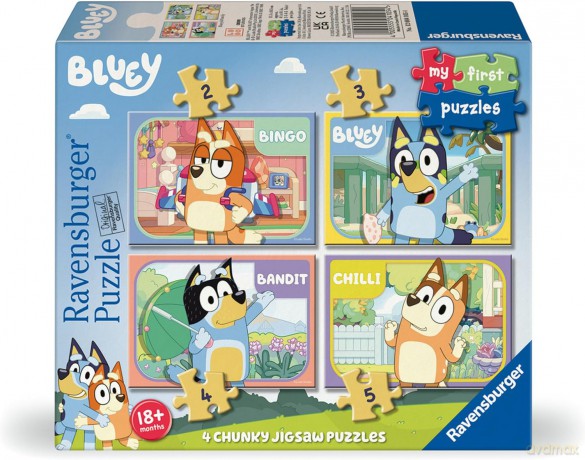 Ravensburger Puzzle Bluey My First Puzzles 2345 12004105