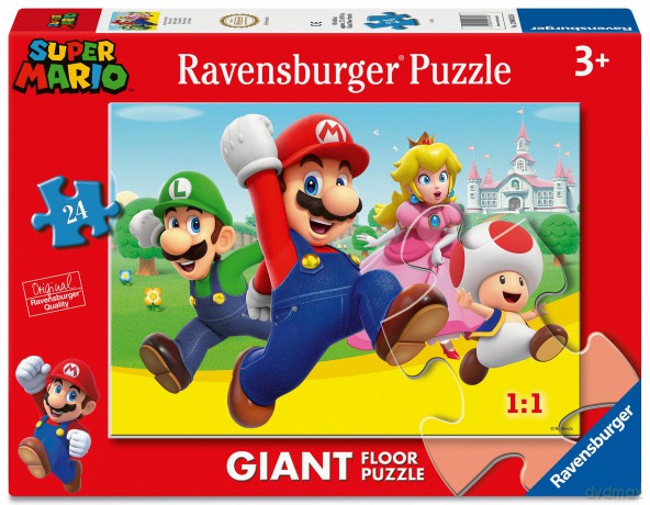 Ravensburger Puzzle Giant Floor Puzzle Super Mario What a Team 24pcs 12004325