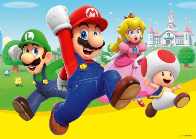 Ravensburger Puzzle Giant Floor Puzzle Super Mario What a Team 24pcs 12004325
