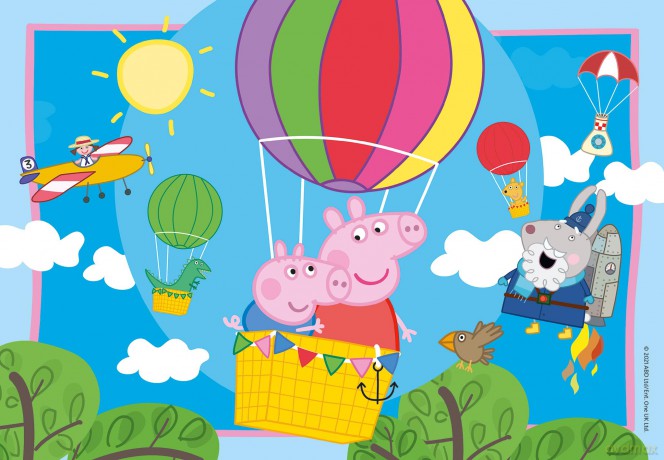 Ravensburger Puzzle Peppa Pig Peppas Adventures 2x12pcs 5574