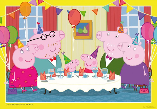 Ravensburger Puzzle Peppa Pig Time To Celebrate 2x12 pcs 12004017