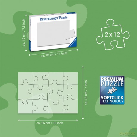 Ravensburger Puzzle Peppa Pig Time To Celebrate 2x12 pcs 12004017