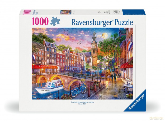 Ravensburger Puzzle Sunset over Amsterdam 1000pcs 12000884