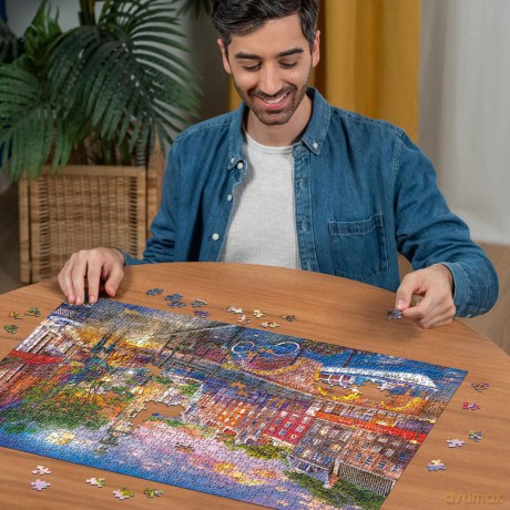 Ravensburger Puzzle Sunset over Amsterdam 1000pcs 12000884
