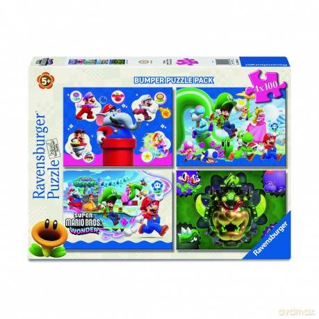 Ravensburger Puzzle Super Mario 4x100 pcs 12004321