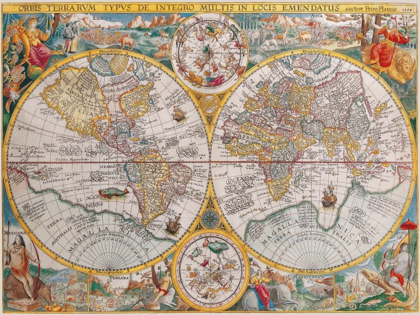 Ravensburger Puzzle World Map 1594 1500pcs 12000716