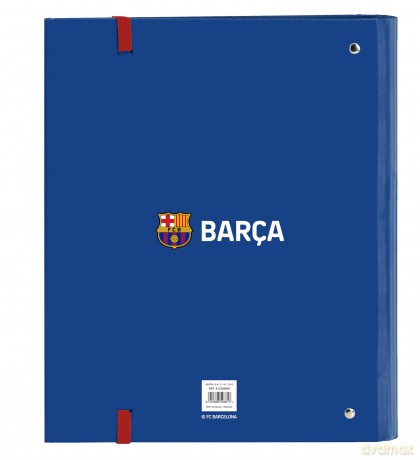Safta A4 4 Rings Binder W 100 Sheets FCBarcelona 2 Equipacion 512326666