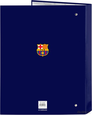 Safta FC Barcelona 2526 Home Kit Folio Cardboard 4 Rings Binder 512529067