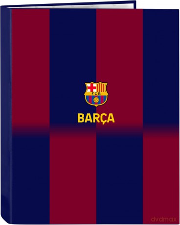 Safta FC Barcelona 2526 Home Kit Folio Cardboard 4 Rings Binder 512529067