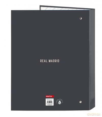 Safta Folio Cardboard 4 Rings Binder Real Madrid 3 Equipacion 2425 512524067