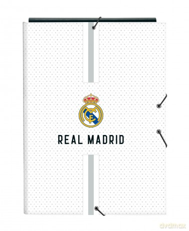 Safta Folio Cardboard Elastic Binder Real Madrid 1 Equip 2425 512454068