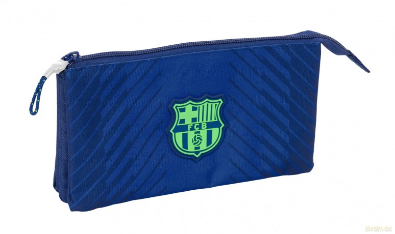 Safta Triple Pencil Case FC Barcelona Navy Blue 812525744