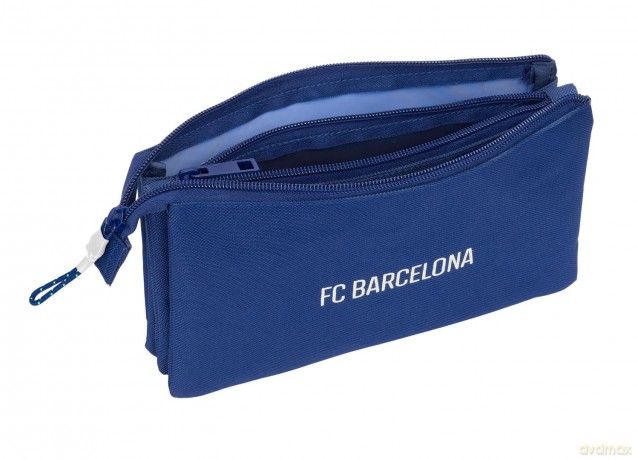 Safta Triple Pencil Case FC Barcelona Navy Blue 812525744