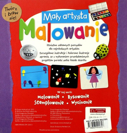 Mały artysta. Malowanie [KSIĄŻKA]