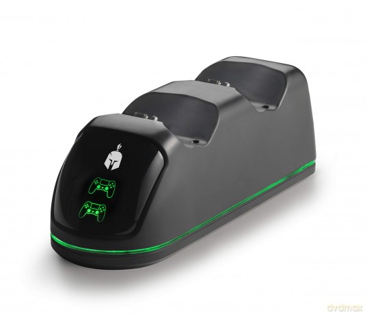 Spartan Gear Dual Charging Dock Station V2 compatible with playstation 4