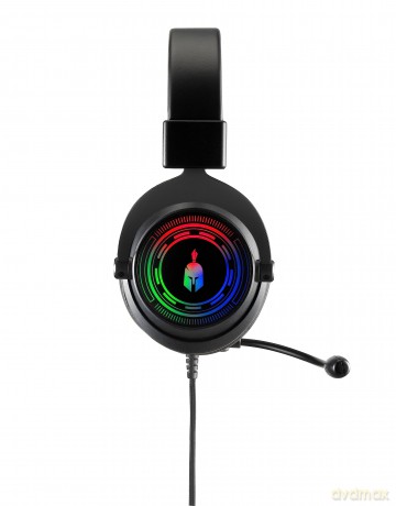 Spartan Gear Myrmidon 3 Wired Headset compatible with PC playstation 4 playstation 5 xboxone xbox series xs switch color Black